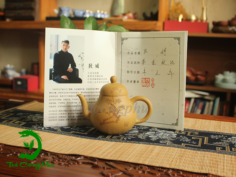 Ấm Tử Sa Tư Đình Mai Hoa ATS1139